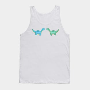 Long-Necked Dinosaur Tank Top